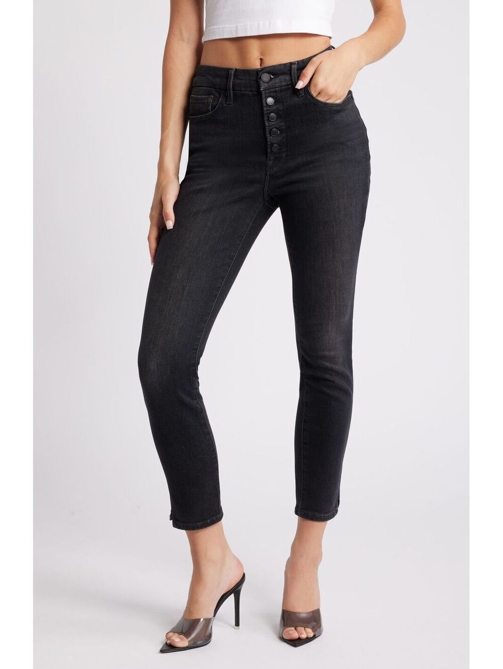 Good American NWT Good Legs Crop Jeans - Size 6/28 - MSRP $149